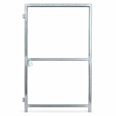 Galvanised Steel Gate Frame – 900mm wide x 1500mm high right hand hinged - Australian Steel (Copy)