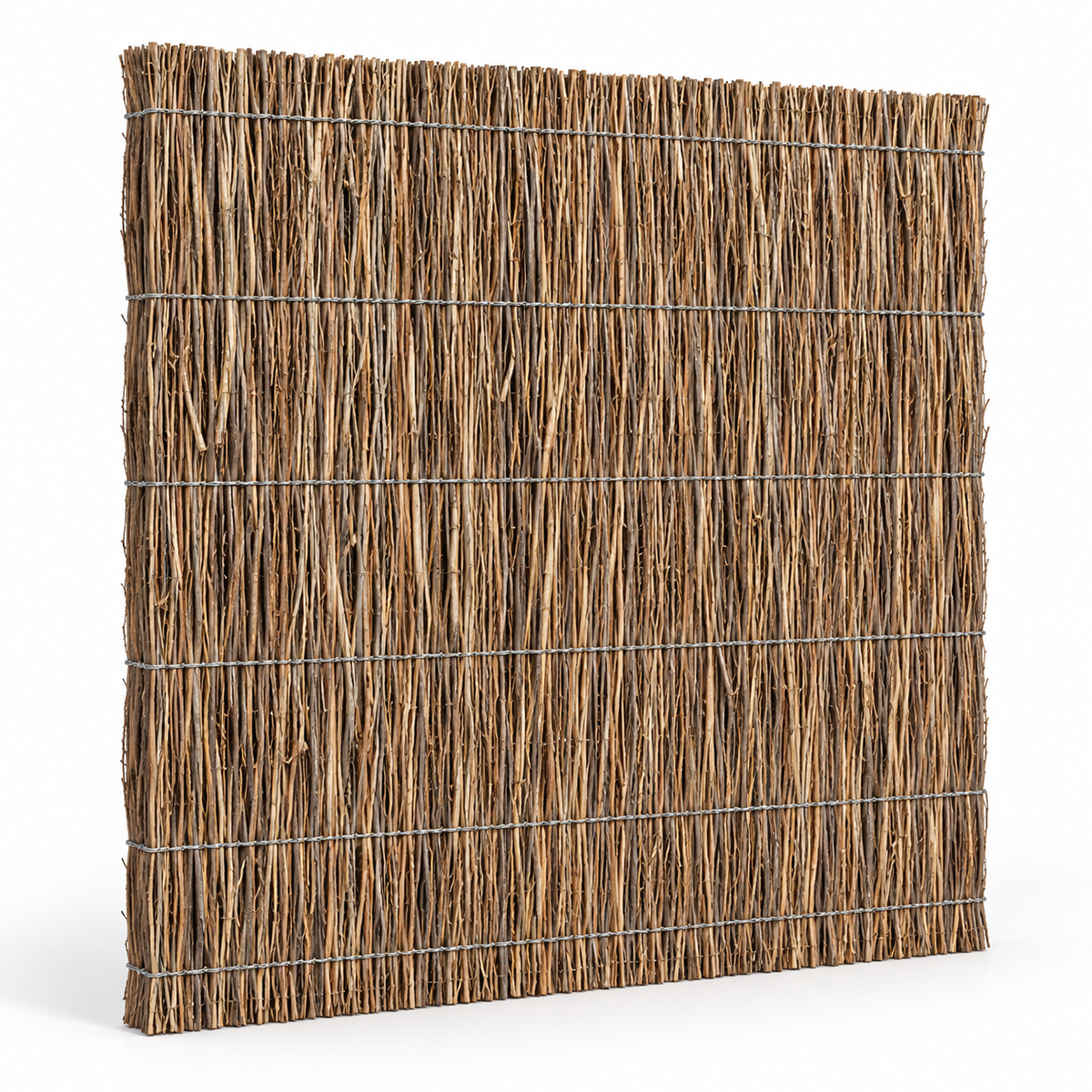 Solomit Brushwood Fence Panel – 1800 x 1800 x 50mm