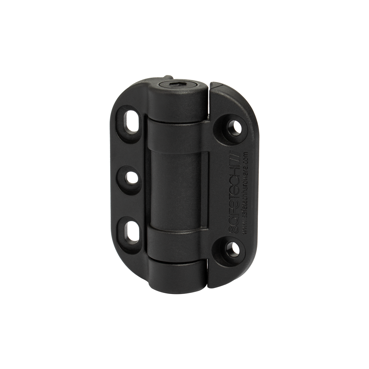 SHG90L Topklik Gate Hinge Adjustable Tensions with legs - Black