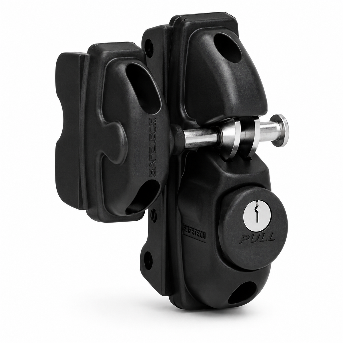Viper Latch Slimline Double Sided Keyed alike - Black